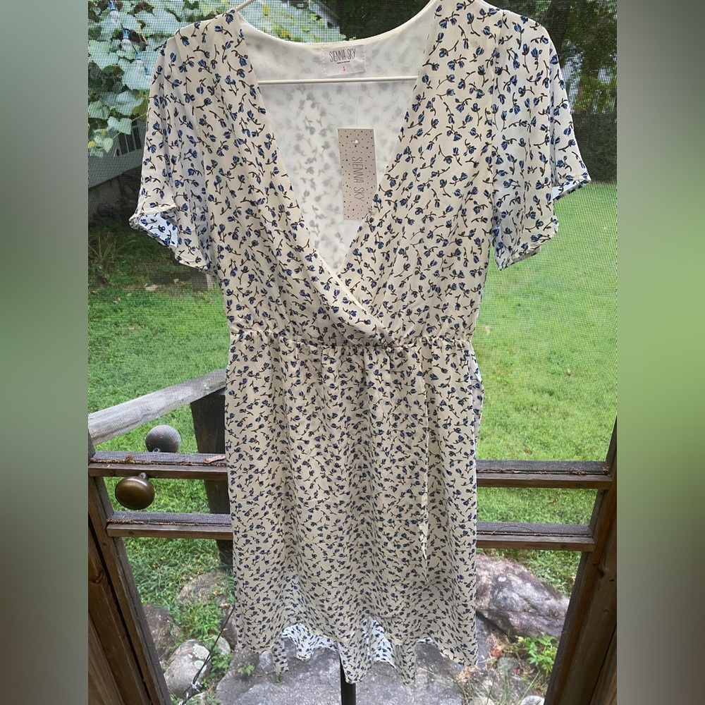 Sienna Sky Floral Dress